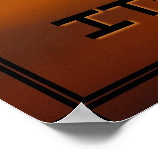 "It's Working" Positive Wall Art Poster (Ecke)