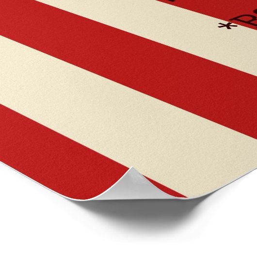 It's Your Party Einladung Poster Personalize! (Ecke)