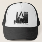 it'ss eine Detroit-Sache Fernlastfahrerkappe Truckerkappe (Vorderseite)