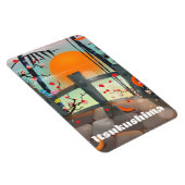 Itsukushima Japan Reiseplakat Magnet (Rechte Seite)