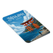 Itsukushima-Schrein Japan Magnet (Rechte Seite)