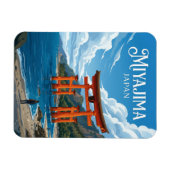Itsukushima-Schrein Japan Magnet (Horizontal)