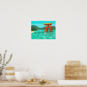 Itsukushima-Schrein Poster (Küche)