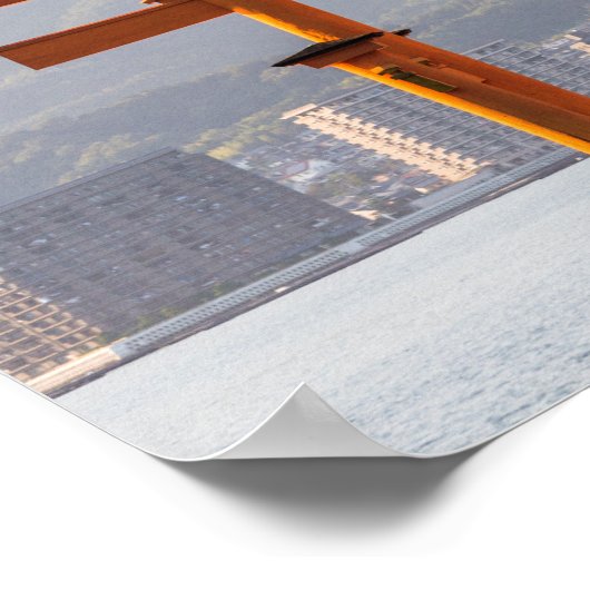 Itsukushima Shrine, Japan Poster (Ecke)