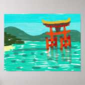 Itsukushima Shrine Poster (Vorne)