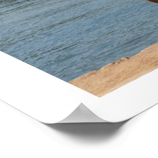 itsukushima torii japan poster (Ecke)