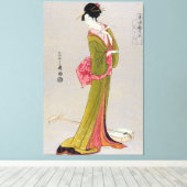 Itsutomi (1793) by Eishi Hosoda 1756-1829 Leinwanddruck (Insitu (Holzboden))