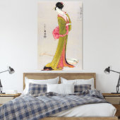 Itsutomi (1793) by Eishi Hosoda 1756-1829 Leinwanddruck (Insitu (Schlafzimmer))