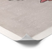 Itsutomi von Eishi Hosoda (1756-1829), Poster (Ecke)