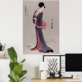 Itsutomi von Eishi Hosoda (1756-1829), Poster (Heimbüro)