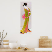 Itsutomi von Eishi Hosoda japanese woodblock geish Poster (Küche)