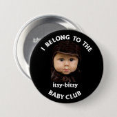 itsy bitsy Babyverein Button (Vorne & Hinten)