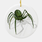 Itsy Bitsy Melon Spider Keramik Ornament (Hinten)