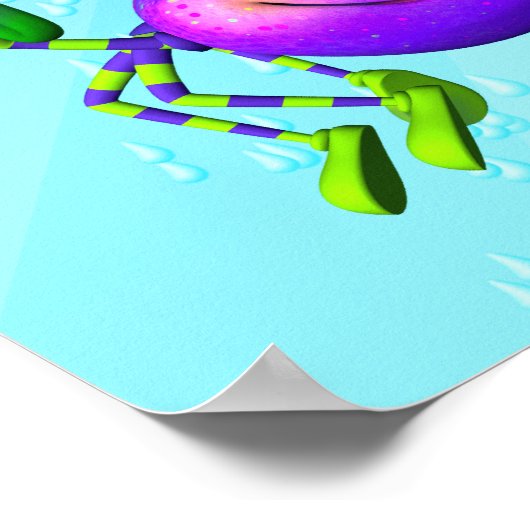 Itsy Bitsy Spider 18x18 Poster (Ecke)