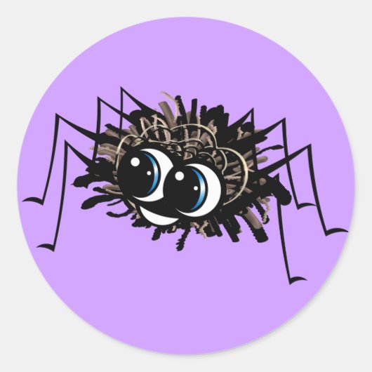 Itsy Bitsy Spider - Aufkleber (Vorderseite)
