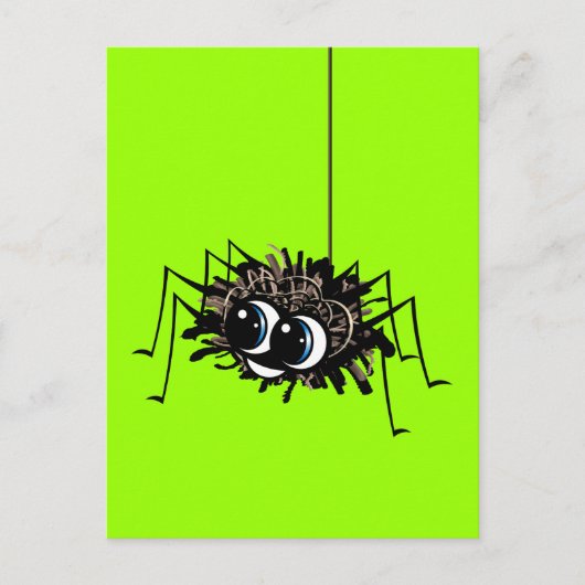 Itsy Bitsy Spider - Postcard Postkarte (Vorderseite)