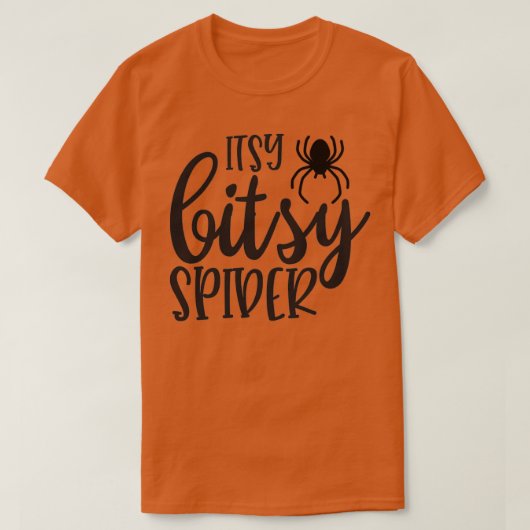 Itsy Bitsy Spider T-Shirt (Design vorne)
