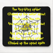 Itsy-Bitsy-Spinne, Kindermäuse-Pad Mousepad (Vorne)