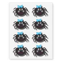 Itsy Bitsy Spinnen-vorübergehende Tätowierungen