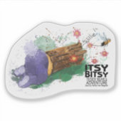 Itsy Bitsy Teddy Bear Willie Aufkleber (Vorderseite)