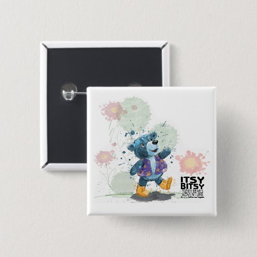 Itsy Bitsy Teddy Bear Willie Button (Vorne & Hinten)