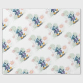 Itsy Bitsy Teddy Bear Willie Geschenkpapier (Flach)