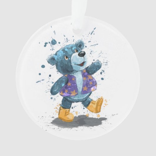 Itsy Bitsy Teddy Bear Willie Ornament (Vorderseite)