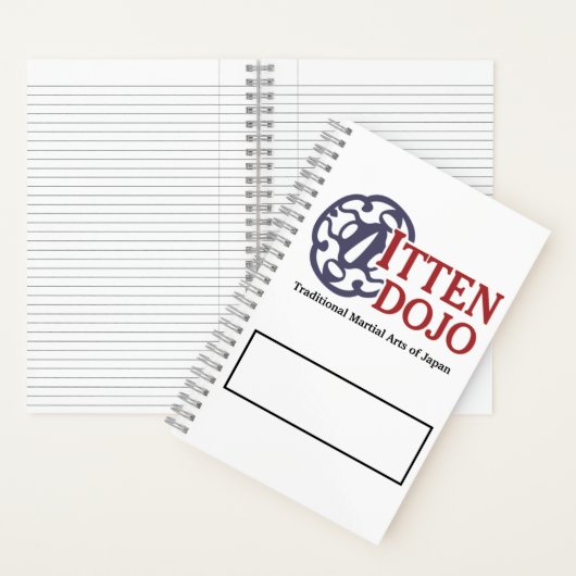 Itten Dojo Student Notebook Notizblock (Innen)