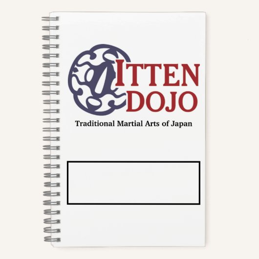Itten Dojo Student Notebook Notizblock (Vorderseite)
