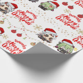 Itto & Kuki Weihnachtsverpackung Geschenkpapier (Ecke)