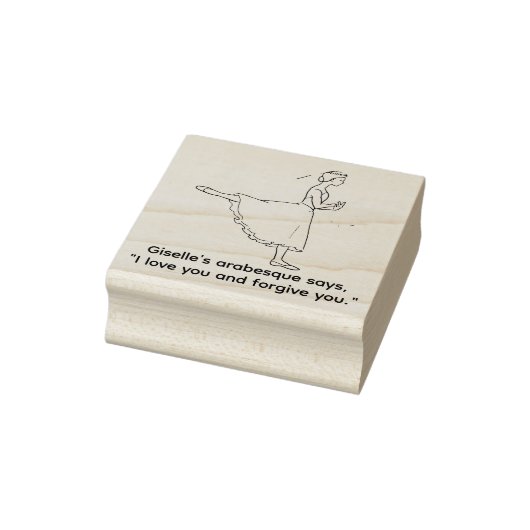 Itty Bitty Ballet Shop Gummistempel (Stempel)