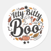 Itty Bitty Boo Sticker (Vorderseite)