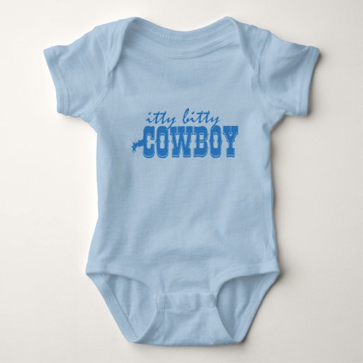 Itty Bitty Cowboy Baby Strampler (Vorderseite)