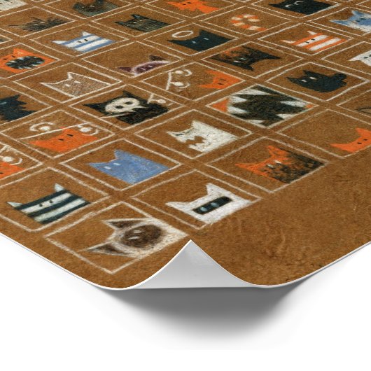 Itty Bitty Kätzchens Original Poster (Ecke)