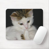 ITTY BITTY KITTY ALLE IN WEISS MOUSEPAD (Mit Mouse)