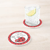 Itty Bitty Marienkäfer-Untersetzer Untersetzer (Seite)