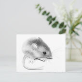 Itty Bitty Mouse Postkarte (Stehend Vorderseite)