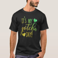Itu2019s Mein Gotcha-Tag Zeichen für Adoption durc