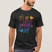 Itu2019s My Gotcha Day Signing Adoption Day Peace  T-Shirt (Vorderseite)