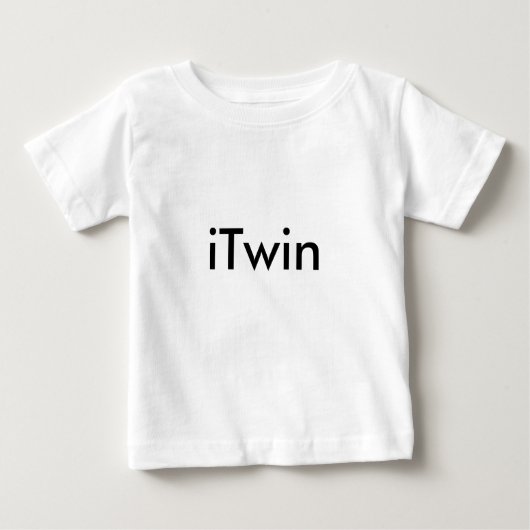 iTwin Baby T-shirt (Vorderseite)