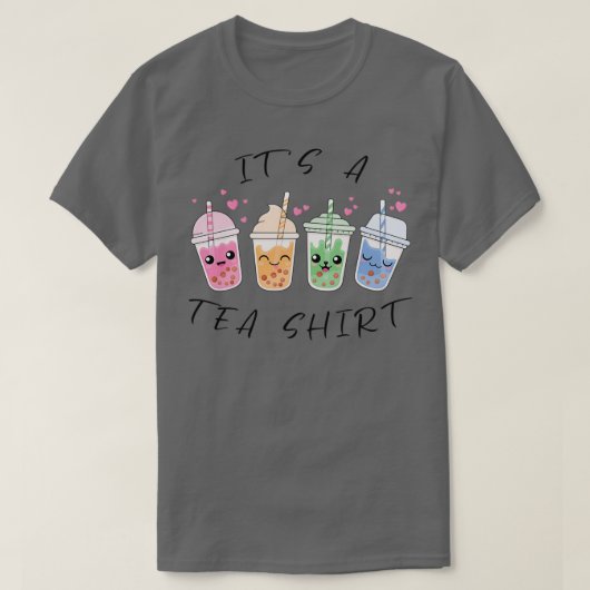 Itx27s Ein Tee-Shirt Bubbletea Lover Geschenke 5 T-Shirt (Design vorne)