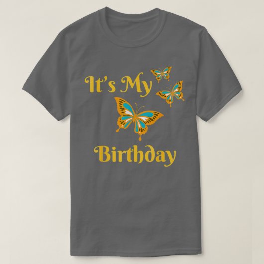 Itx27s Mein Geburtstag T-Shirt (Design vorne)
