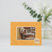 Itz ok, mach einfach weiter, ohne mich postkarte (Stehend Vorderseite)