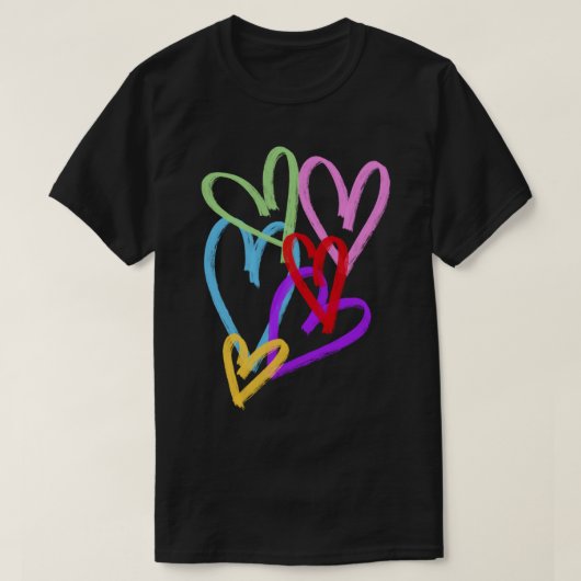 ITZY - Loco Hearts Sticker T-Shirt (Design vorne)