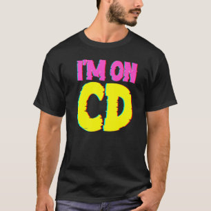 Iu2019m auf CD Cooldown Gamer Terminology Vaporwav T-Shirt