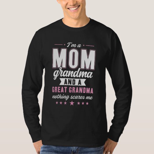 Iu2019m Ein Oma der Mama und eine Menge Sehenswürd T-Shirt (Vorderseite)