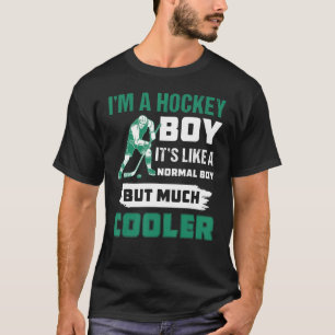 Iu2019m Hockey Boy Geschenk für Eishockeyspieler T-Shirt