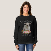 Iu2019m Nicht Bossy Iu2019m Boss Dogo Argentino Sweatshirt (Vorne ganz)