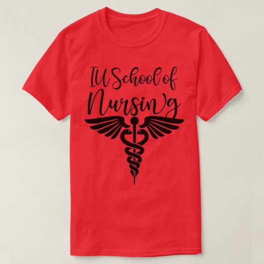 iu Schule für Krankenpflege T-Shirt (Design vorne)