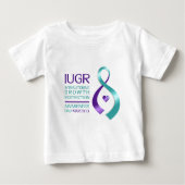 IUGR Bewusstsein Baby T-shirt (Vorderseite)